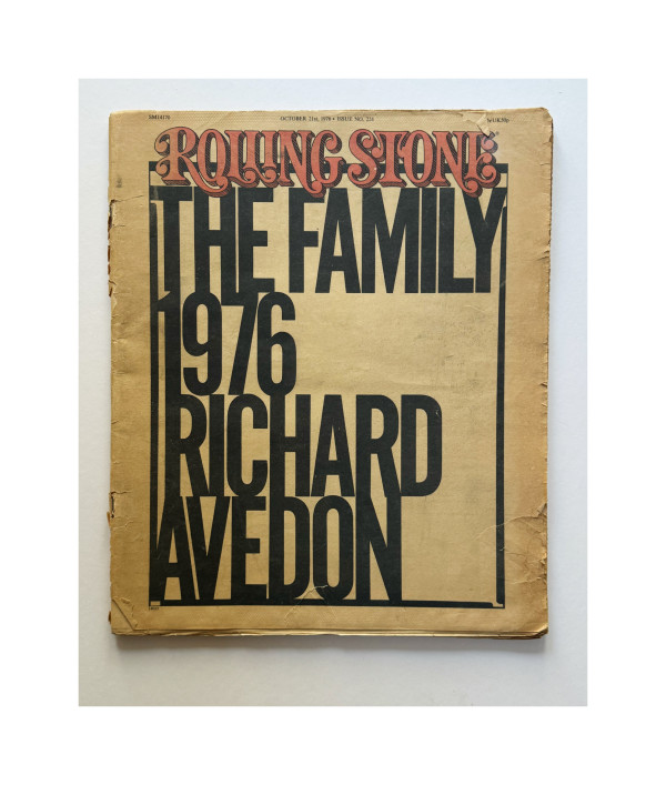 Rolling Stone . 1976 - The Family by Richard Avedon